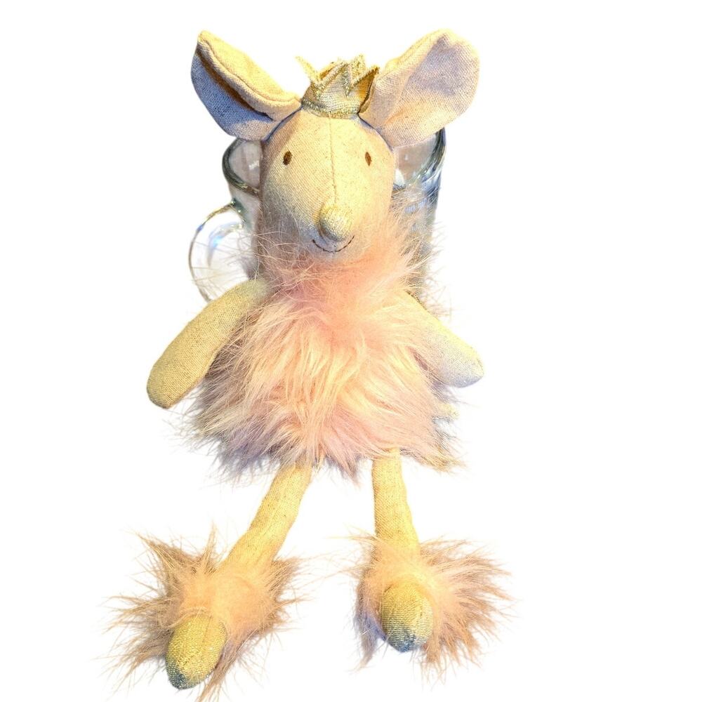 Anthropologie Mia Mouse ballerina plush